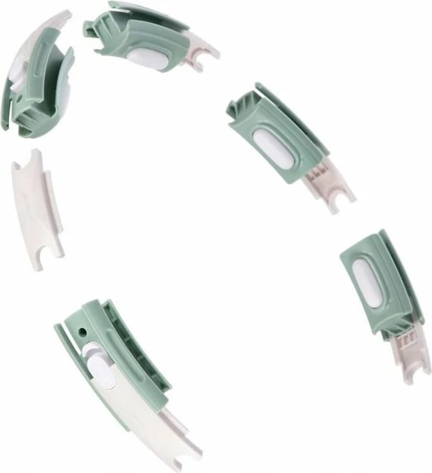 Hula hop me numërues HMS HHM15 me top graviteti, set me rrip BR163 të kuq