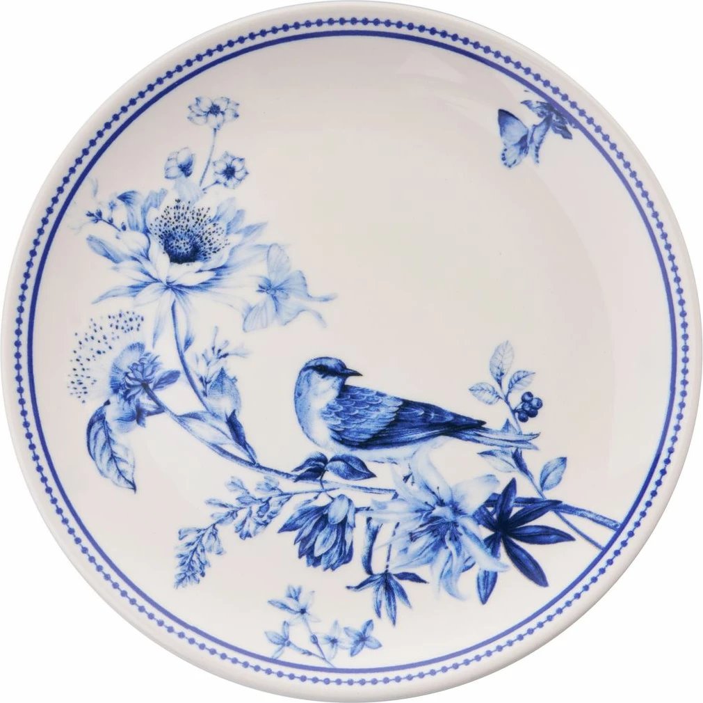 Set pjatash për ëmbëlsira (6 copë), Hermia Concept, Blue Bird