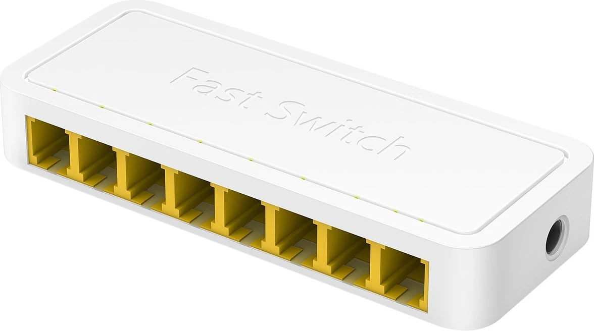 Switch Cudy FS108D, 8 porta Fast Ethernet, i bardhë, desktop