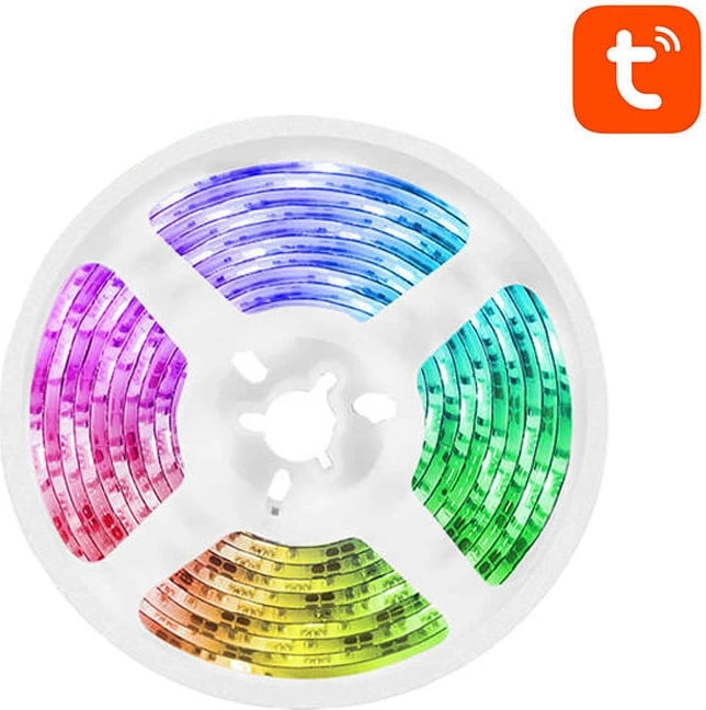 Shirit LED i mençur Gosund SL1, 2.8m, RGB, Wi-Fi