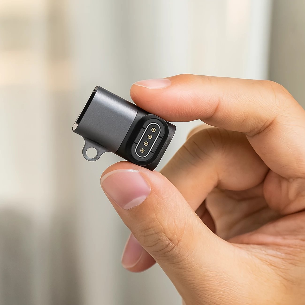 Adapter USB-C Wozinsky WAYGS1 për Garmin smartwatch, Gri Adapter USB-C Wozinsky WAYGS1 për Garmin smartwatch, Gri