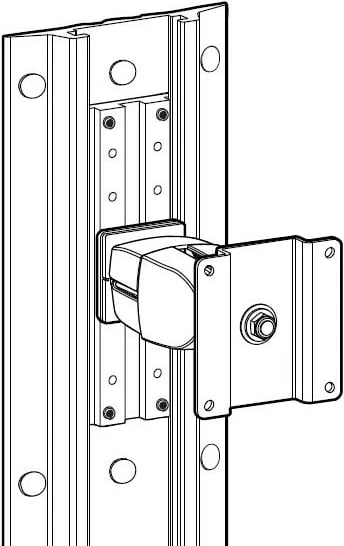 Komplet mbajtëse Ergotron Track Mount, alumini