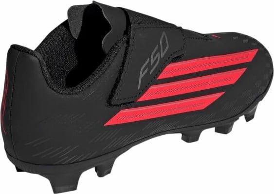 Atlete futbolli për fëmijë adidas F50 Club Vel FG/MG, të zeza