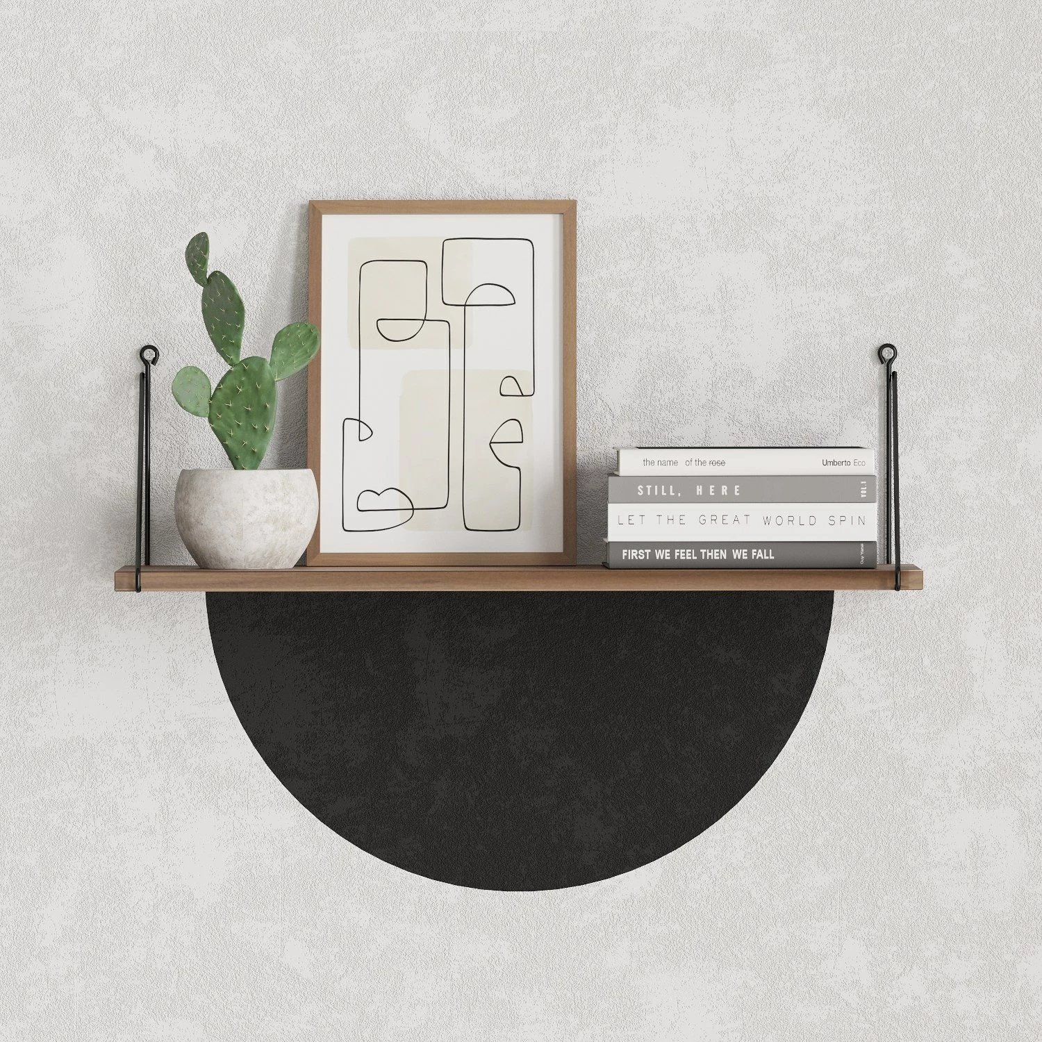 Raft muri Hanah Home, Armoni, ngjyrë arre