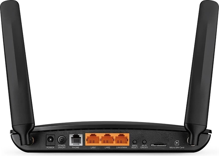 Router WiFi TP-Link N300 4G LTE, Wi-Fi 4, 2.4 GHz, LAN Ethernet, 3G, i zi