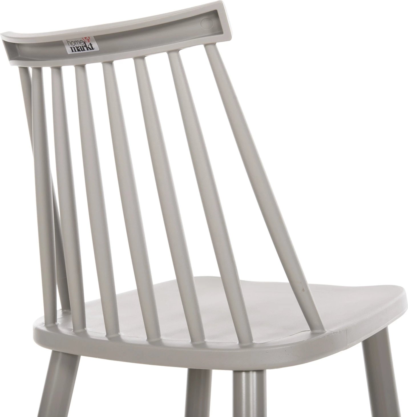 Karrige për bar, vend i lartë, VANESSA FH8459.20, gri PP & këmbë metalike gri, 47x48,5x107H cm., set prej 2 copë