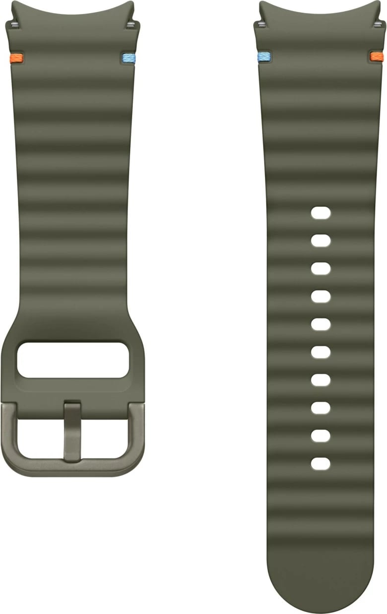 Rrip sportiv Samsung për Galaxy Watch7/Watch6/Watch5 Pro/Watch4, S/M, gome, i gjelbër