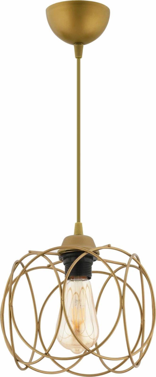 Llambë tavani Opviq, Kruhovy, ngjyrë ari