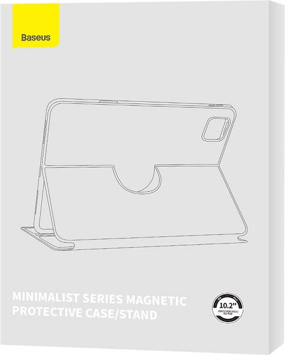 Mbështjellës magnetik për iPad 10.2" Baseus Minimalist Series, i zi