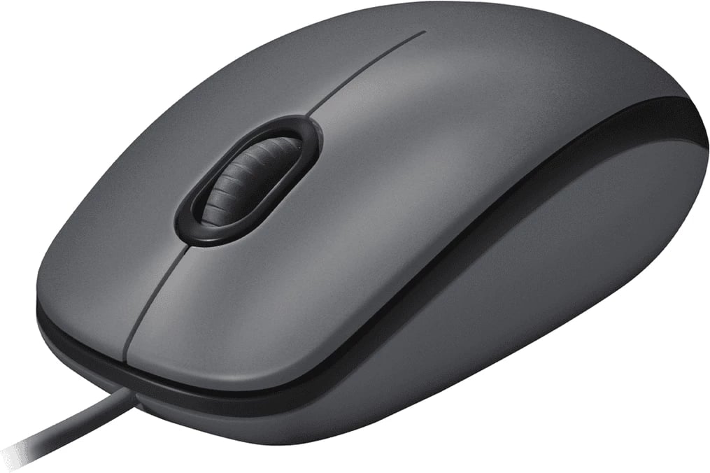 Maus Logitech M100 910-006652 me kabllo, e zezë