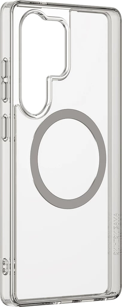 Mbështjellës AmazingThing Minimal Mag me unazë magnetike për Samsung Galaxy S25 Ultra, Gri