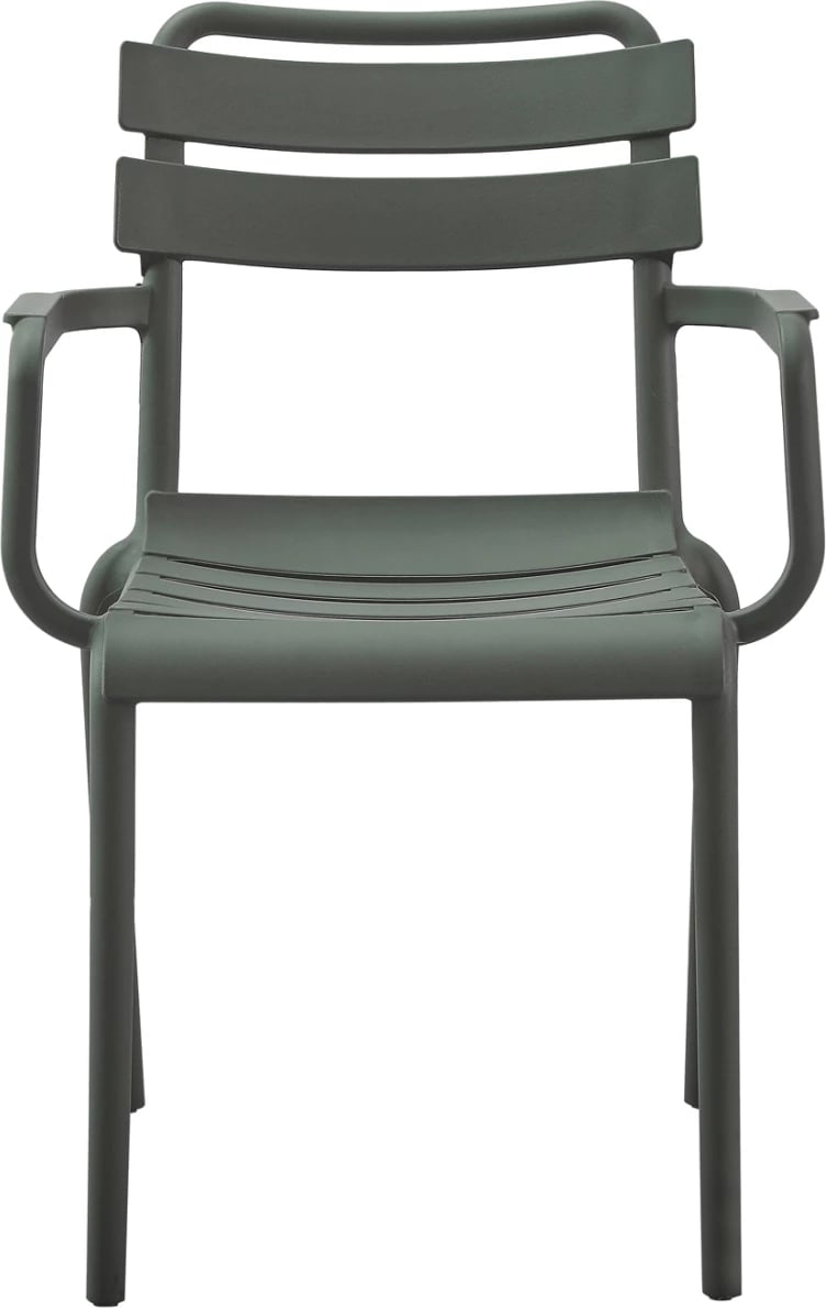 Karrige me krahë polipropileni PHILLY FH6123.04, ngjyrë ulliri, 58,5x49x83,5Hcm