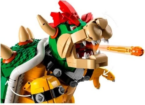 Set ndërtimi LEGO Super Mario Mighty Bowser 71411, 2807 pjesë, ekstra i madh