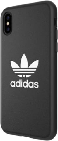 Mbështjellës Adidas OR Molded Case Basic për iPhone X/XS, zi dhe bardhë