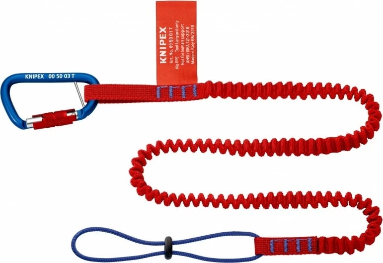 Mbajtës çekiçi Knipex 00 50 05 T BK, i kuq, 85 mm