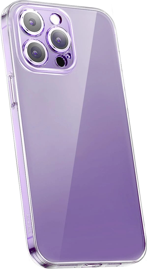 Mbështjellës Baseus Corning Case për iPhone 14 Pro Max me xham të temperuar, Transparent