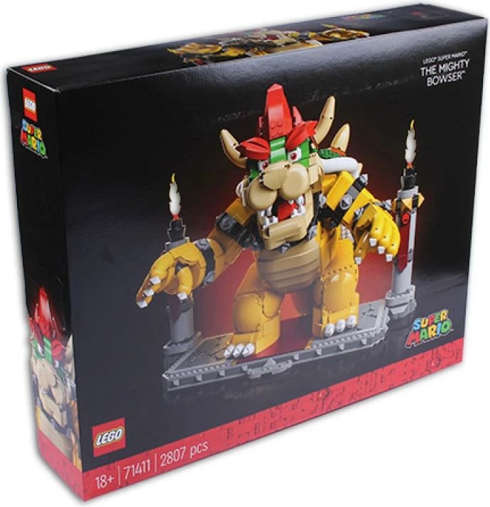 set LEGO Super Mario The Mighty Bowser 71411, 2807 pjesë