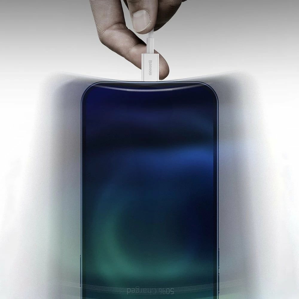 Kabllo Baseus Superior CALYS-A09, USB në Lightning, 1m, 2.4A, Kuqe