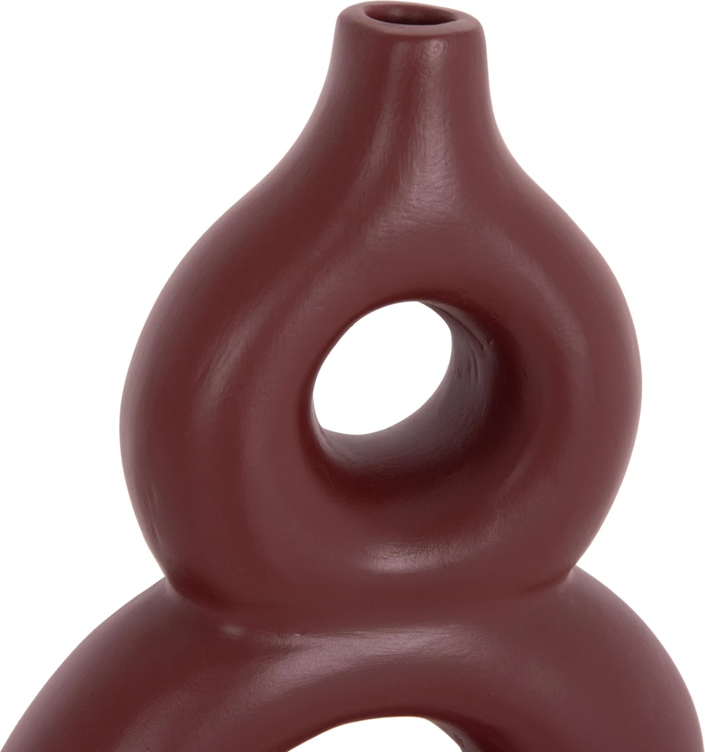 Vazo dekorative tavoline FIORIN, terrakotë, ngjyrë e kuqe maron, FH4666.03S, 21x7.5x31cm Vazo dekorative tavoline FIORIN, terrakotë, ngjyrë e kuqe maron, FH4666.03S, 21x7.5x31cm