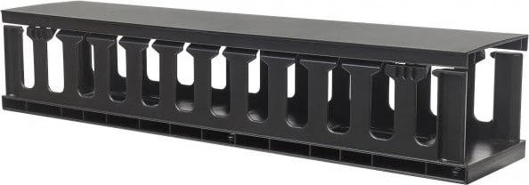 Organizues kabllosh Techly 108316, 2U,19", e zezë