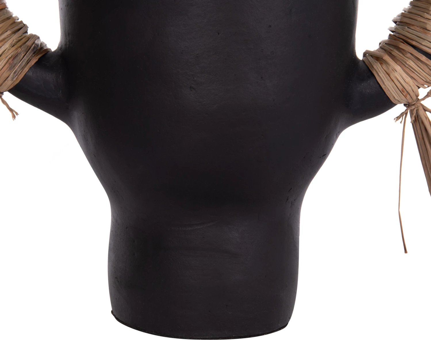 Vazo dekorative tavoline ALICA, terrakotë e zezë, bar i thatë, 55x19x34cm Vazo dekorative tavoline ALICA, terrakotë e zezë, bar i thatë, 55x19x34cm