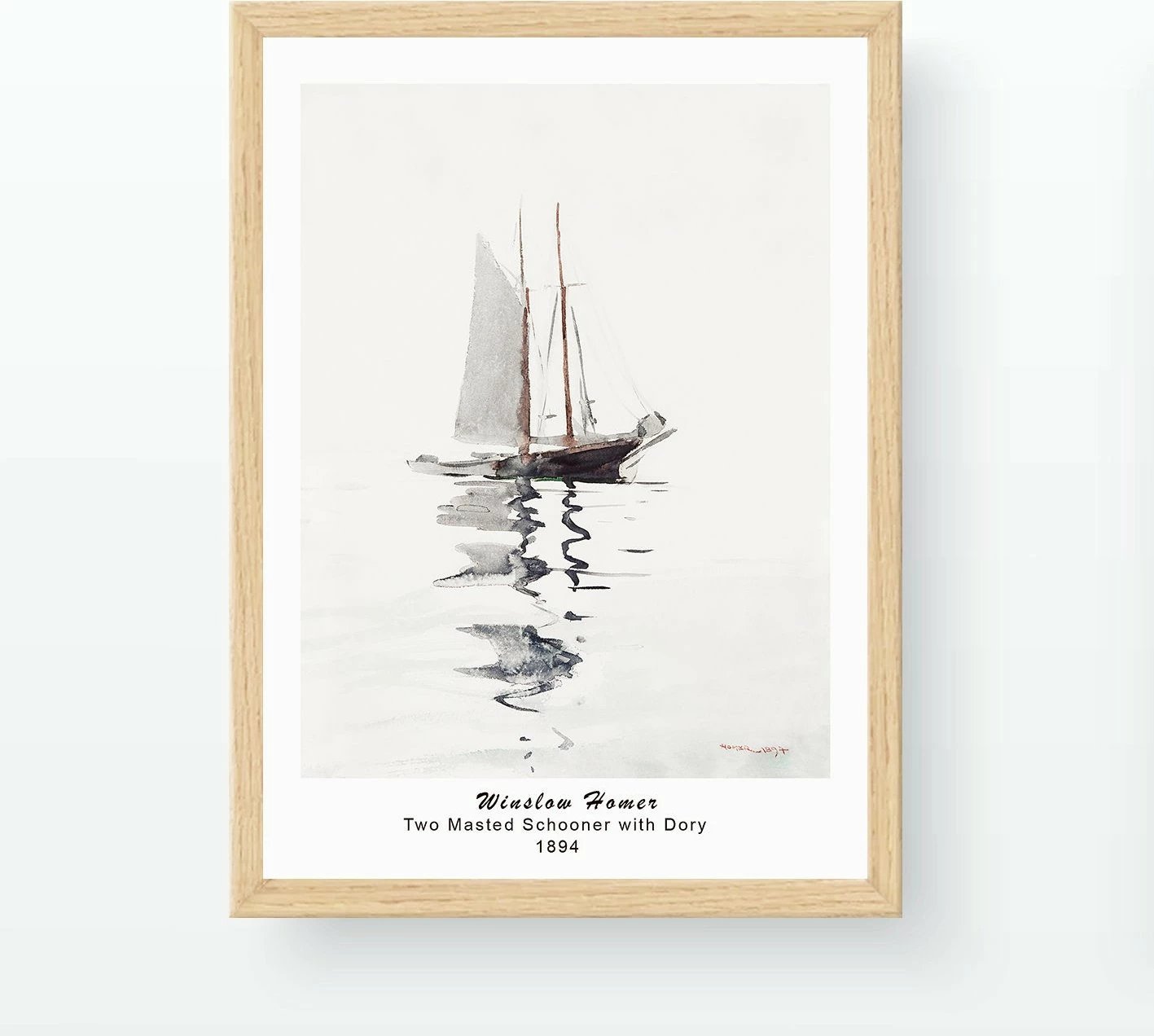 Pikturë dekorative me kornizë Wallity, shumëngjyrëshe, NC7436502338366-5575, 55x75cm