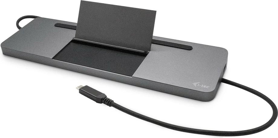 Stacion dokimi i-tec C31FLATPRO100 me karikues universal 100W, argjend