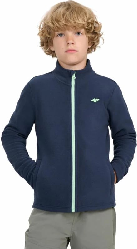 Fleece për djem 4F, navy blue