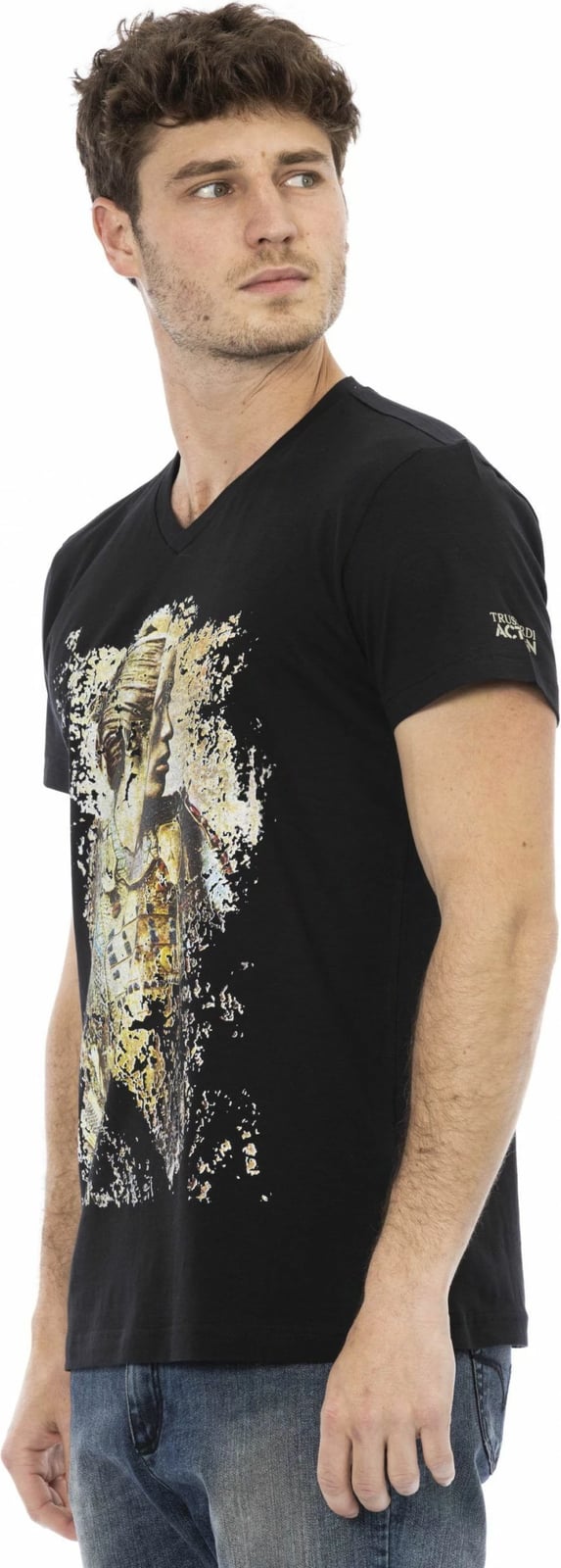 Maicë për meshkuj Trussardi Action, e zezë