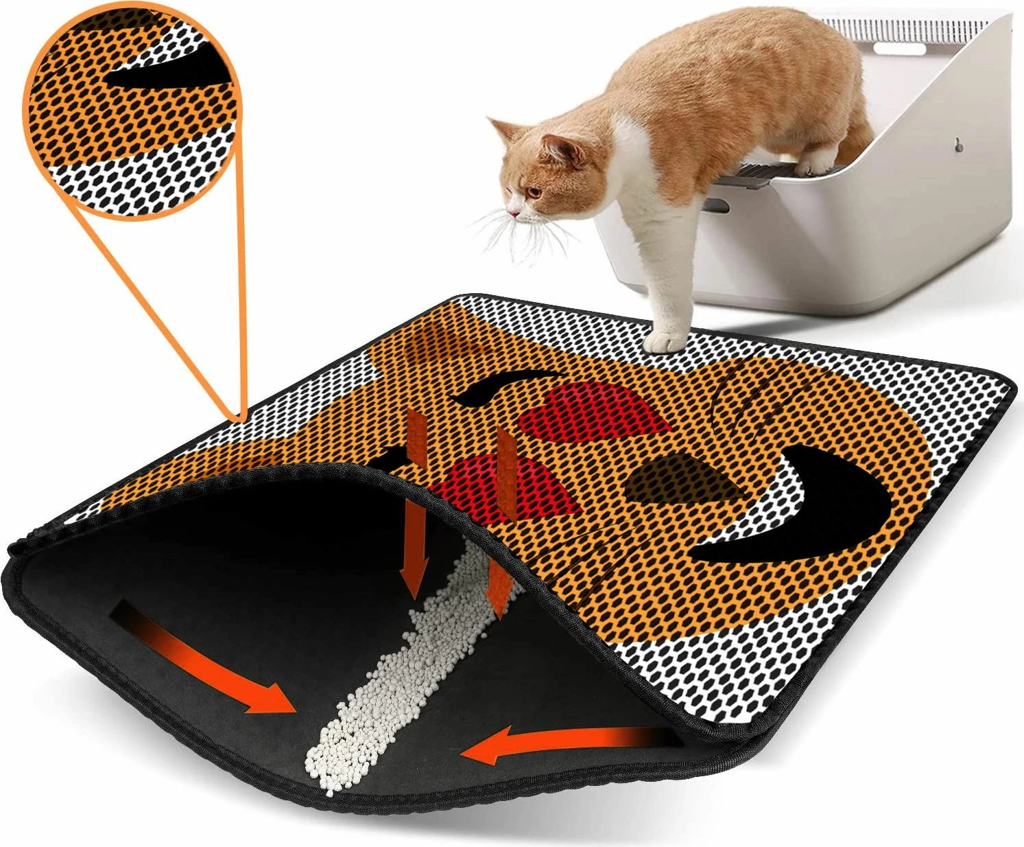 Tapet për rërë mace, Paws & Whiskers, Nrszn0189