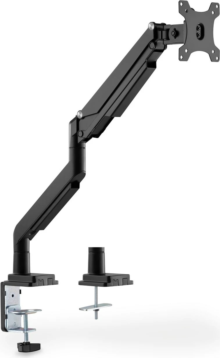 Mbajtës monitori Digitus, Universal, Gas Spring, Clamp Mount, 9 kg, 15"-32", i zi