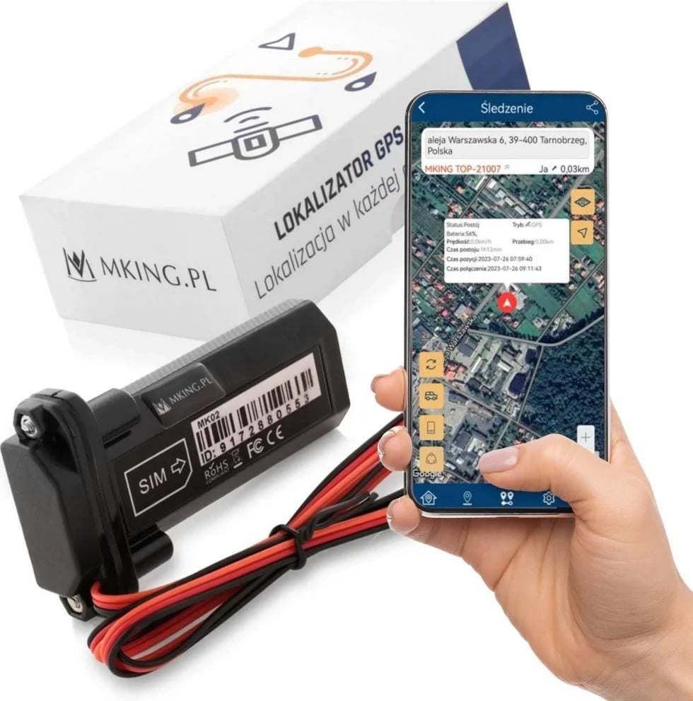 Lokalizator GPS Tracker Mking MK02