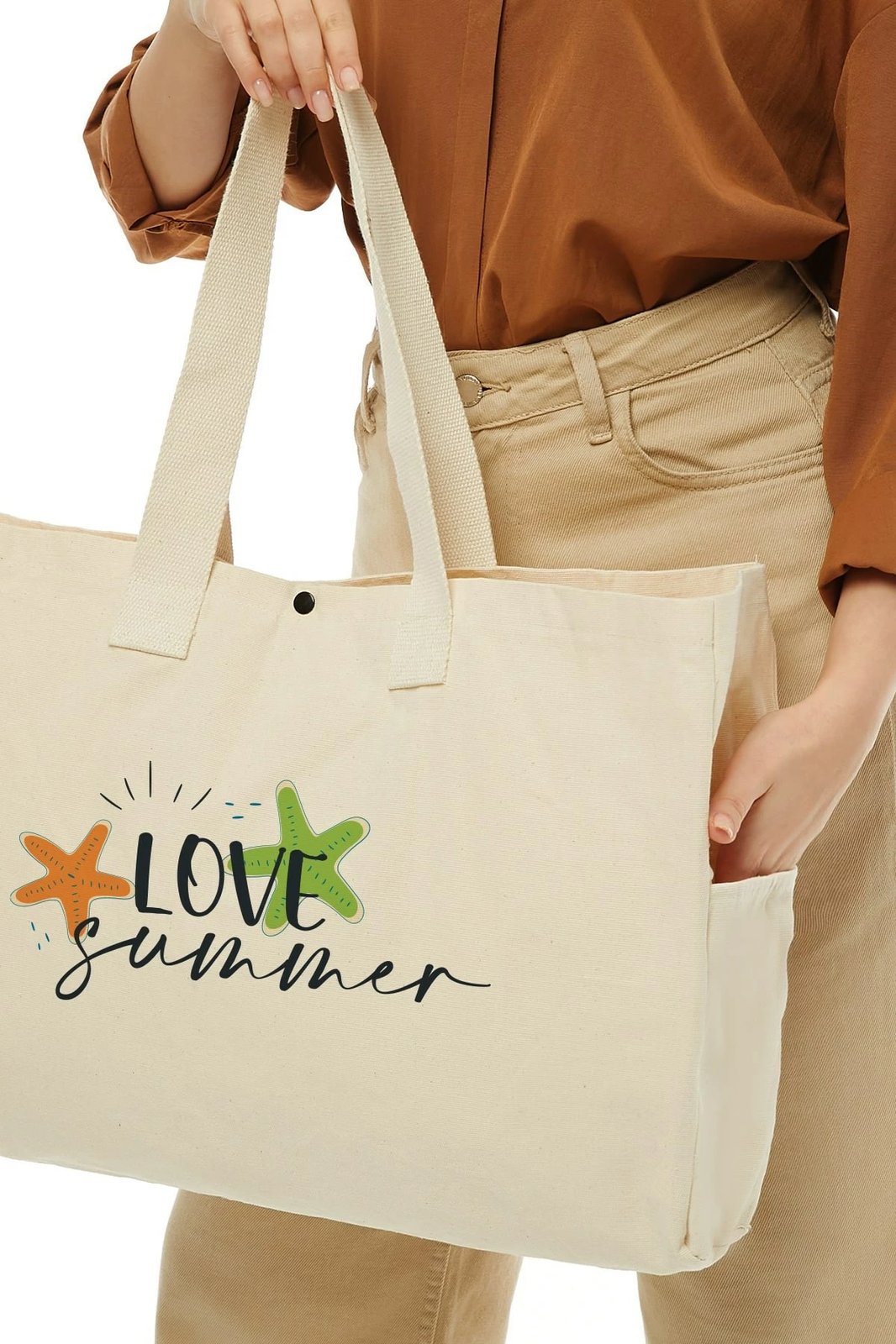 Tote bag Zoozie Bags, krem, 2203