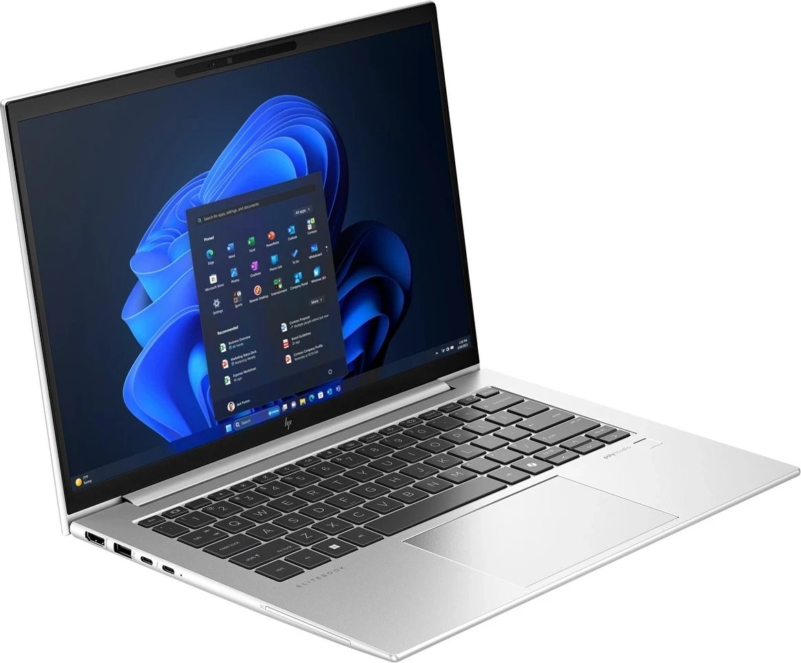 Laptop HP EliteBook 840 G11, 14", Intel Core Ultra 7 165U, 16 GB RAM, 512 GB SSD, Silver