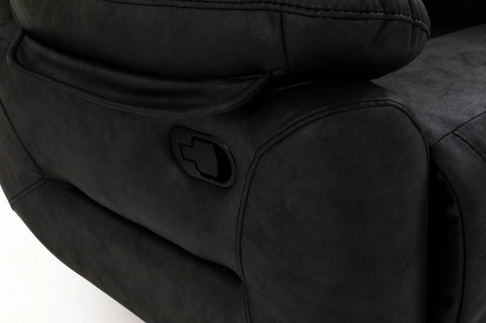 Karrige relaksuese Comfort, ngjyrë e zezë, Atelier del Sofa, manuale