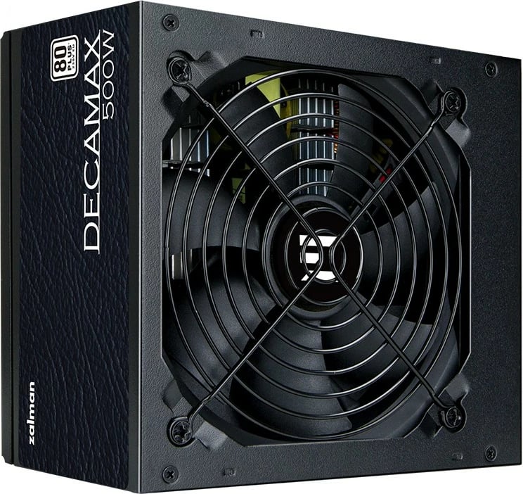 Kasë energjie Zalman ZM500-LX3 Decamax, 500W, 80 PLUS, e zezë