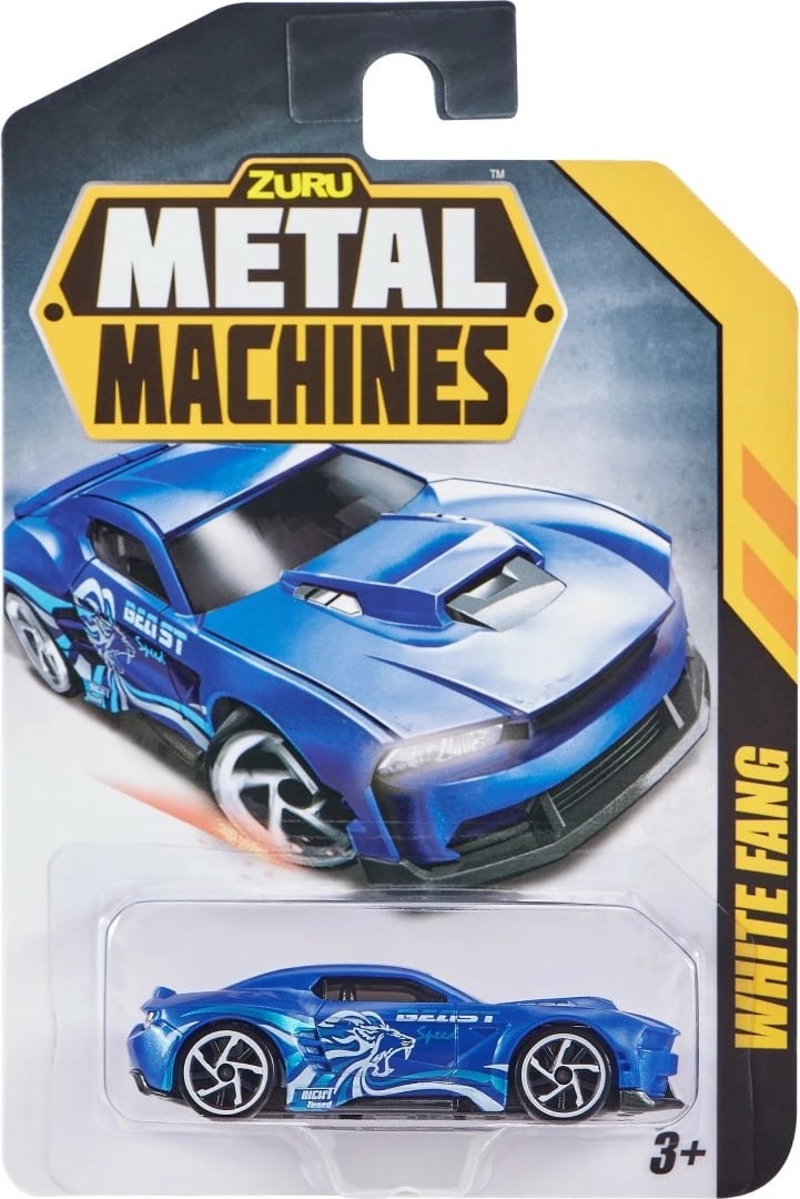 Set vetura lodër ZURU Metal Machines Auto Series 2, 24 copë, mix ngjyra