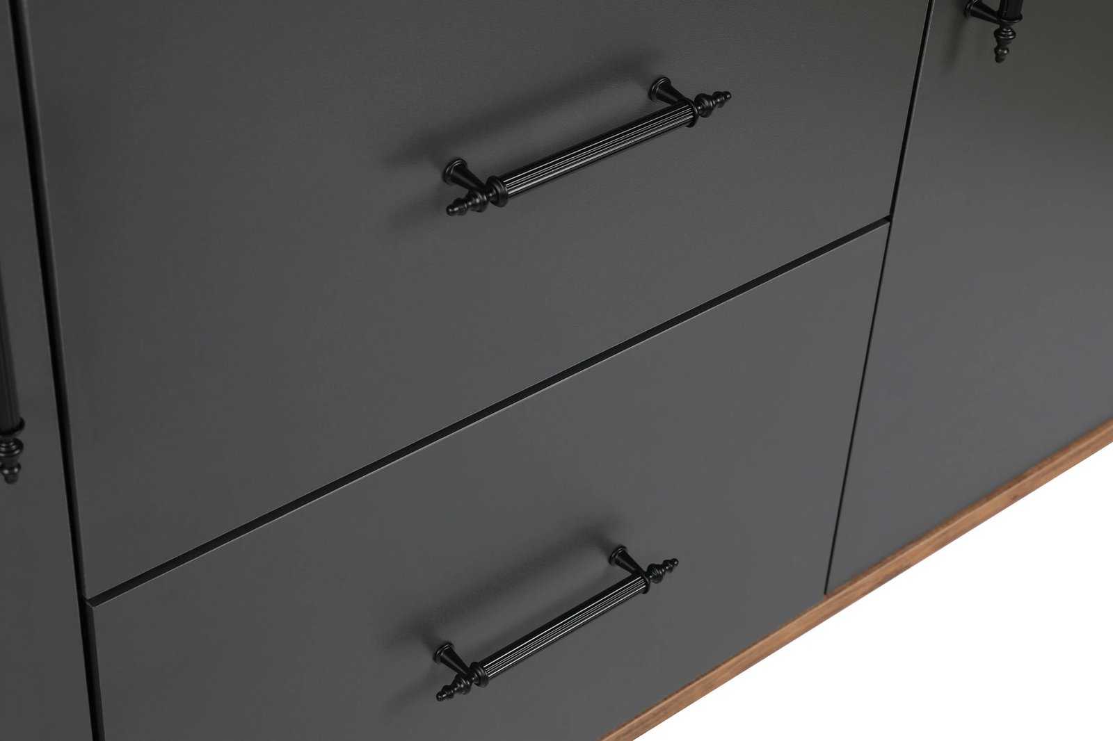 Konsolë Hanah Home, Cordoba, ngjyrë arre dhe antracit