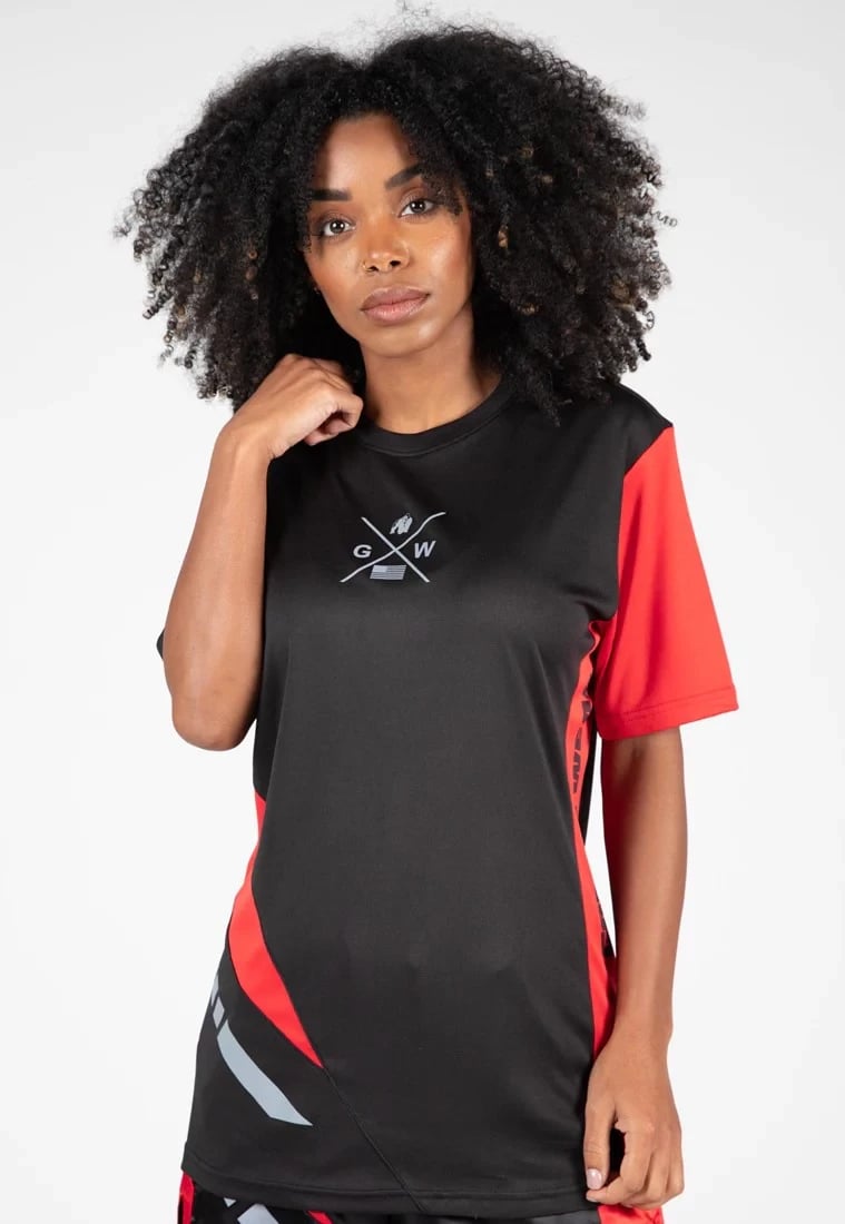 Hornell T-Shirt - Black/Red 