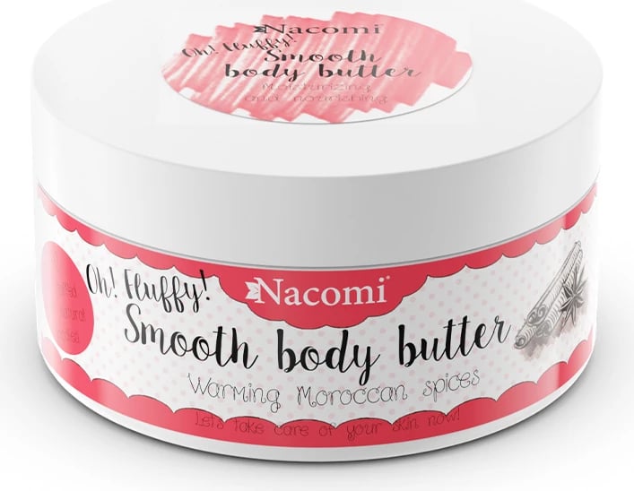 Buter trupi Nacomi Smooth Body Butter Warming Moroccan Spices për femra 100g