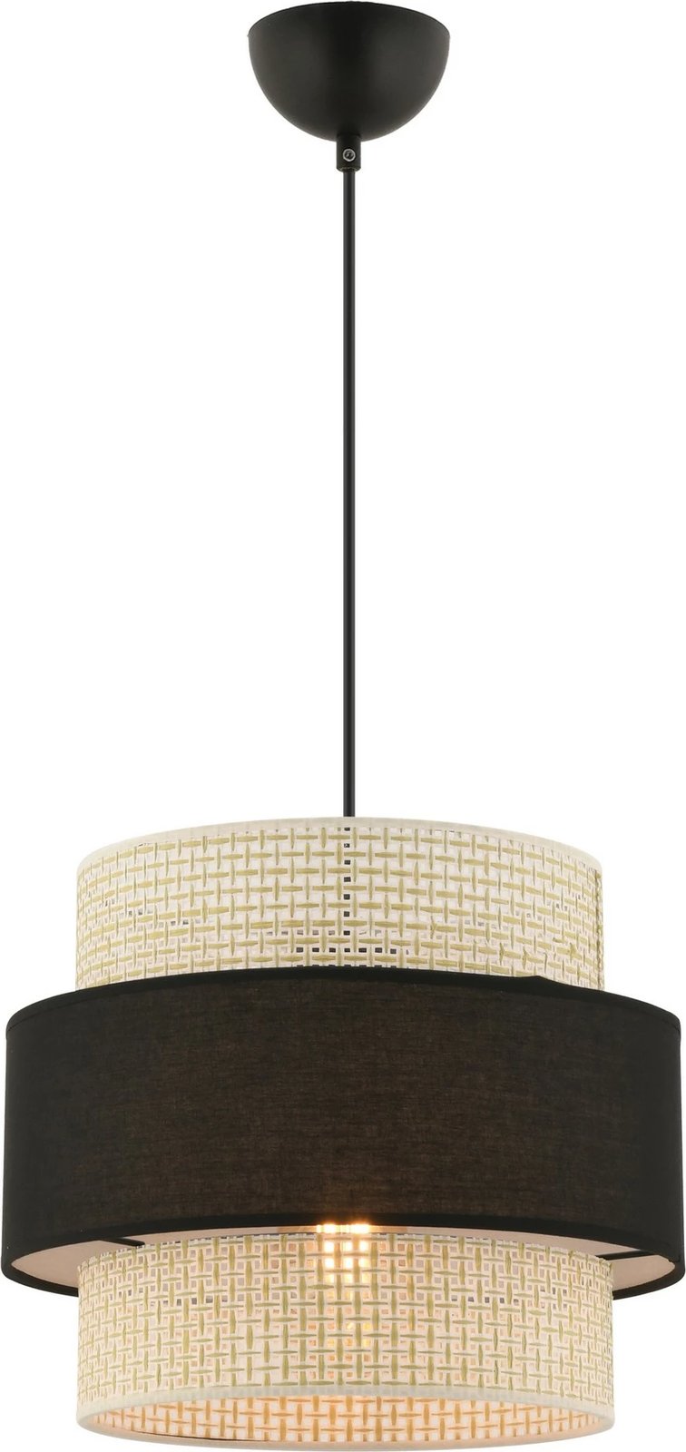 Llambë tavani Opviq, Cascade, krem dhe e zezë Llambë tavani Opviq, Cascade, krem dhe e zezë