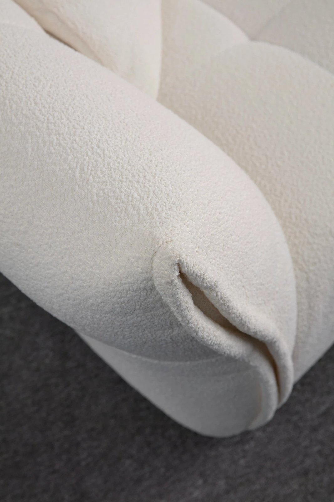 Divan treshe Atelier del Sofa, Boxer 3, i bardhë