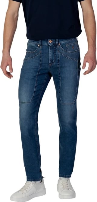 Jeans Jeckerson për meshkuj, blu