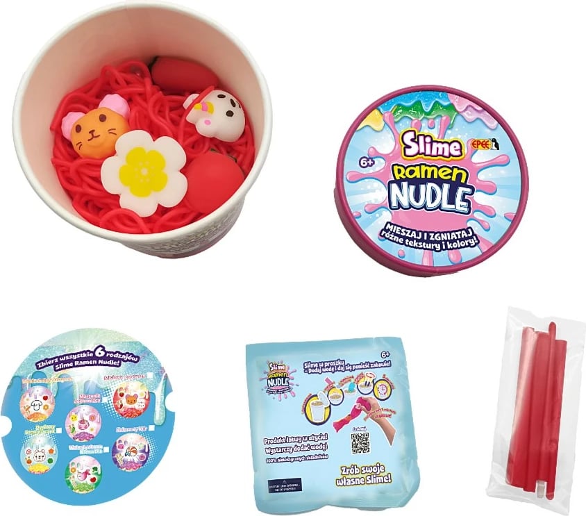Set slime ramen noodle Epee EP60336/03401, shumëngjyrësh