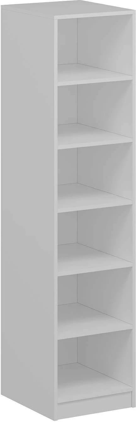 Dollap për rroba, ngjyrë arre dhe e bardhë, Skye Decor, Minar Kale - 8744