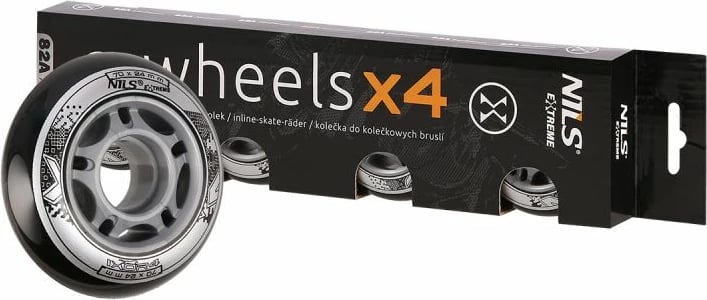 Rrota rollera Nils Extreme, të zeza