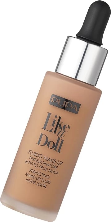 Fondatinë Pupa Milano Like A Doll Perfecting Make-Up Fluid SPF15 050 Sand 30ml
