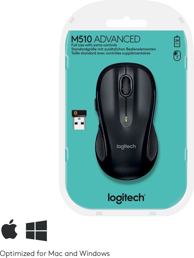 Maus Logitech M510, i zi