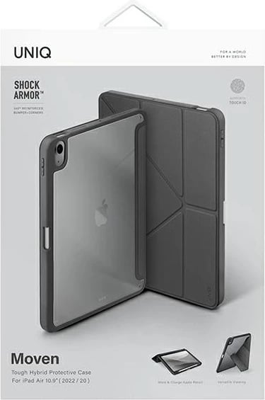 Mbështjellës UNIQ Moven për iPad Air 10.9 (2022/2020), gri