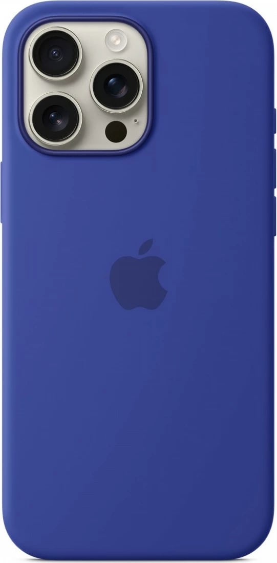 Mbështjellës silikon Apple MagSafe për iPhone 16 Pro Max, Ultramarine